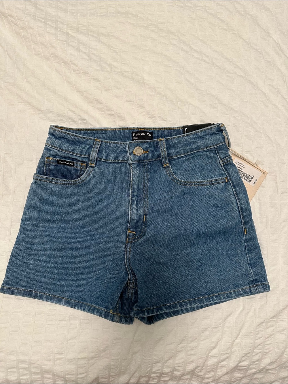 Frank & Oak Stevie Denim Shorts